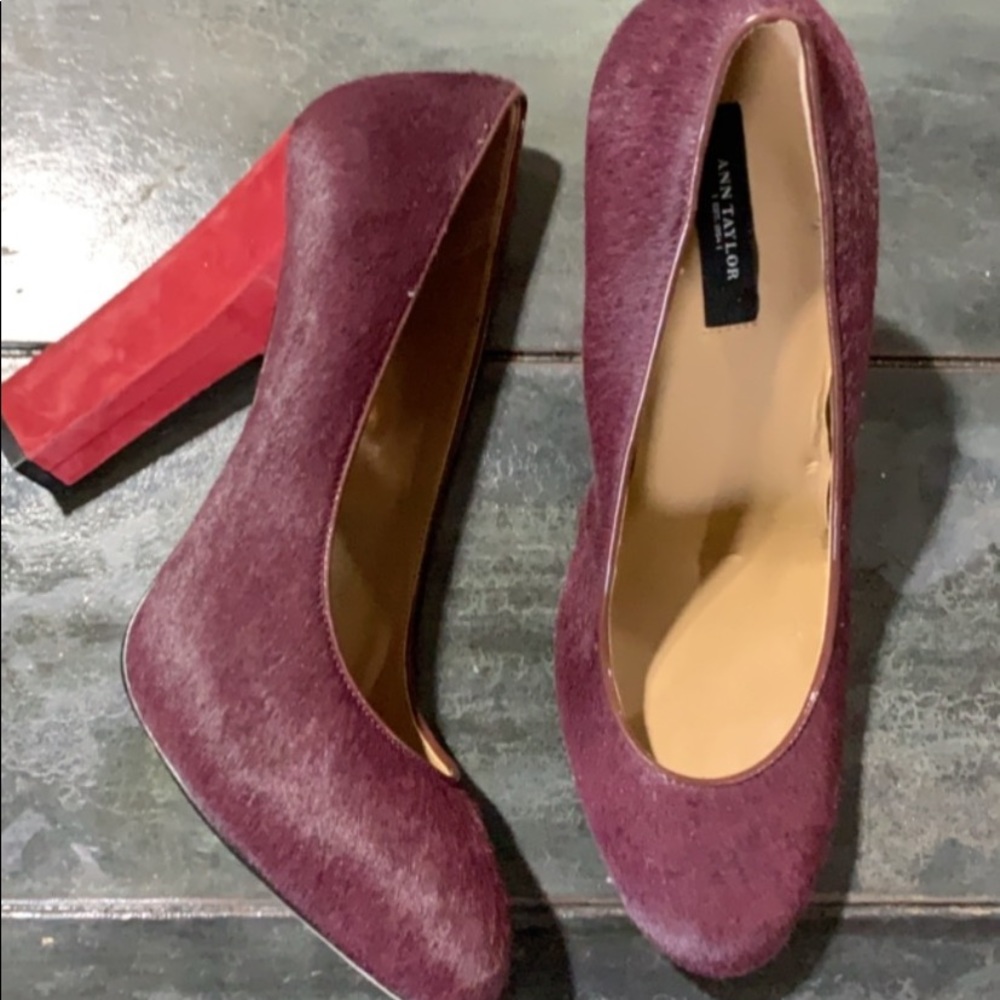 Ann Taylor Mohair shoes